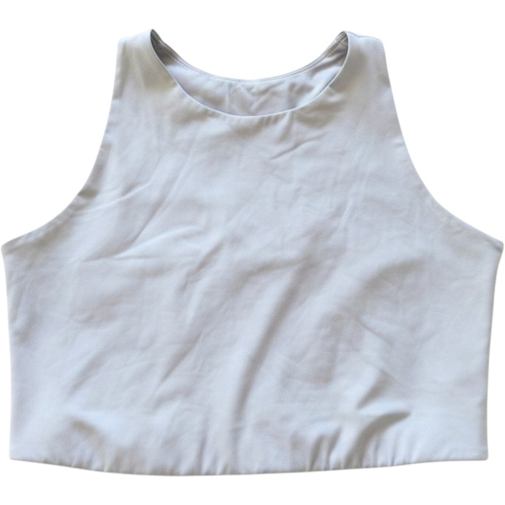 Girlfriend Collective Paloma Bra XL Lilac High Neck Racerback Sports Bra #1017